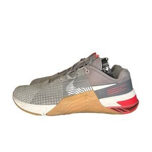 Mens Nike Metcon 8 'Flat Pewter Light Crimson' Training Sneakers Size 11.5